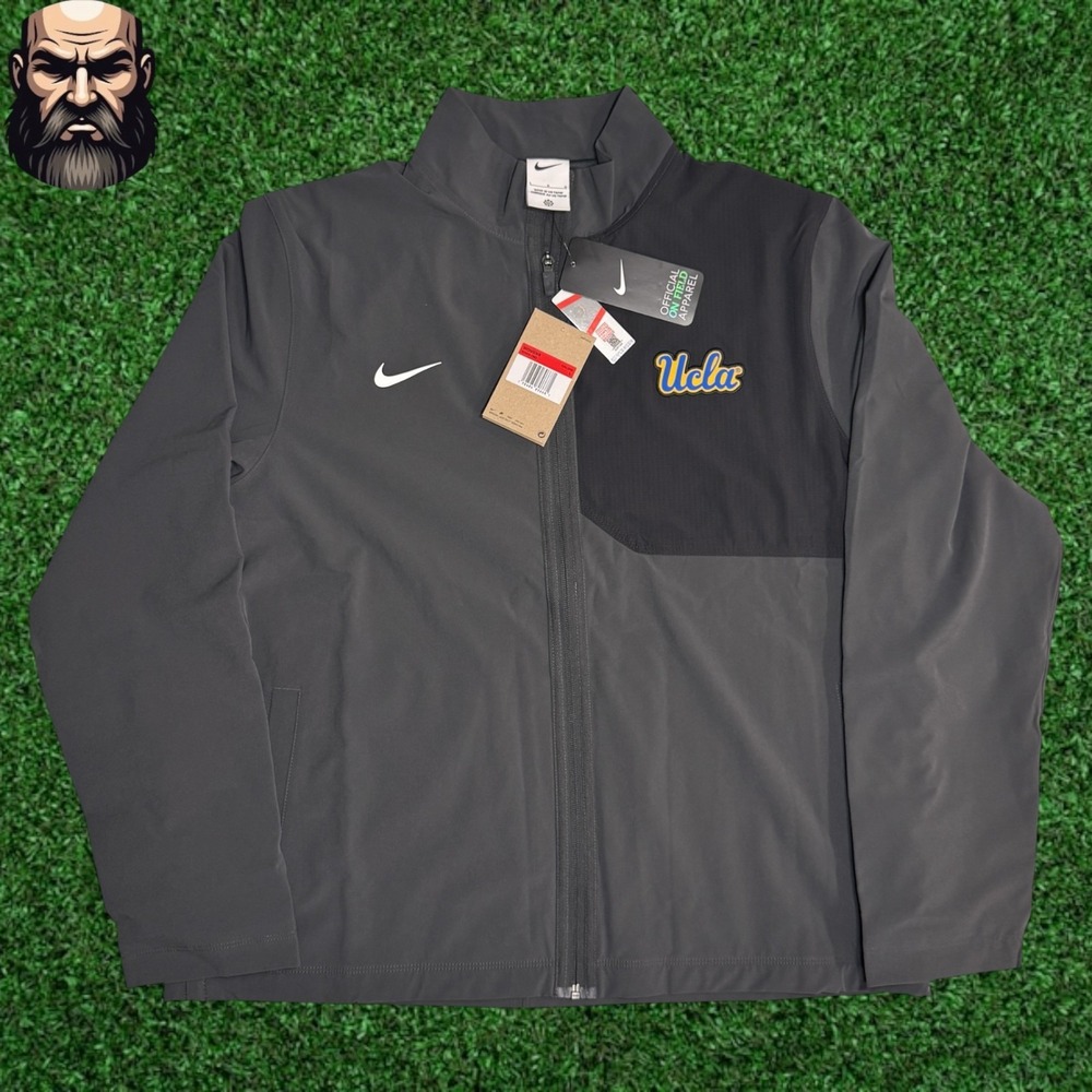 Nike UCLA Bruins Full Zip Woven Jacket II0304-060 Women's Size L